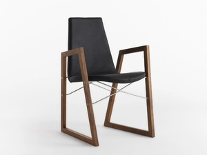 RAY - Sled base chair with armrests _ Casamania & Horm